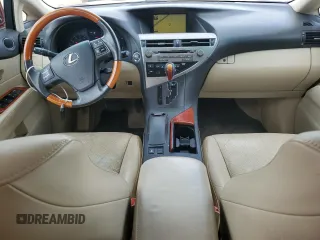 2010 Lexus RX 350 with VIN 2T2ZK1BA9AC012910, listed as a Copart auction lot 51829595 with 138,880 mi miles and Salvage Title. Bid and sale history available at carsss.com. Image 8.