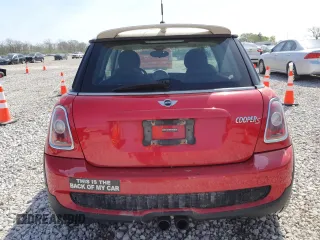 2009 MINI Hardtop S with VIN WMWMF73599TW87973, listed as a Copart auction lot 53343985 with 73,742 mi miles and Salvage Title. Bid and sale history available at DreamBid. Image 6.
