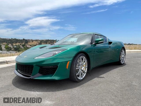 2017 Lotus Evora z VIN SCCLMDVN4HHA20067, wystawiony jako Copart lot #76632804 z przebiegiem 30 141 mil mil oraz Szkody całkowita. Historia ofert i sprzedaży dostępna na DreamBid. Obrazek 2.