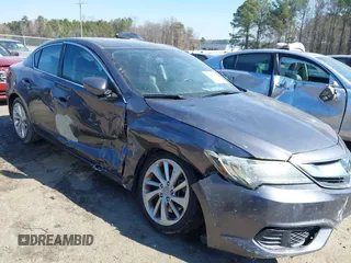 2017 Acura ILX w/Premium Pkg with VIN 19UDE2F77HA004332, listed as a IAAI auction lot 41628636 with 102,032 mi miles. Bid and sale history available at carsss.com. Image 1.