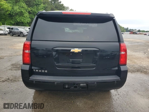 2017 Chevrolet Tahoe LT with VIN 1GNSCBKCXHR405767, listed as a Copart auction lot 55944575 with Not provided miles and Salvage title. Bid and sale history available at DreamBid. Image 6.