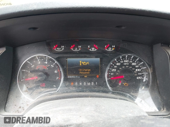 2013 Ford F-150 XL with VIN 1FTFW1ET5DFC35580, listed as a IAAI auction lot 42738713 with 209,492 mi miles and . Bid and sale history available at DreamBid. Image 7.