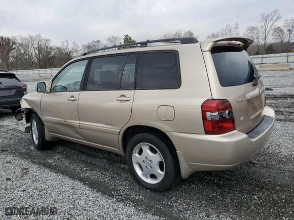 2006 Toyota Highlander w/3rd Row with VIN JTEDP21A860122481, listed as a Copart auction lot 48956285 with 110,522 mi miles and Salvage Title. Bid and sale history available at carsss.com. Image 2.