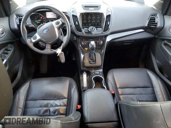 2016 Ford Escape Titanium with VIN 1FMCU9J97GUB28558, listed as a Copart auction lot 89022285 with 81,544 mi miles and Salvage Title. Bid and sale history available at DreamBid. Image 8.