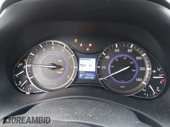 2018 Infiniti QX80 with VIN JN8AZ2NE6J9195243, listed as a IAAI auction lot 41348355 with 119,402 mi miles and . Bid and sale history available at DreamBid. Image 7.