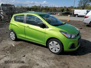 2016 Chevrolet Spark LS with VIN KL8CB6SA7GC573317, listed as a Copart auction lot 52613455 with 119,537 mi miles and Salvage Title. Bid and sale history available at carsss.com. Image 4.