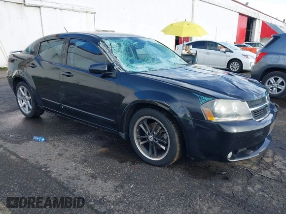 2008 Dodge Avenger R/T with VIN 1B3LC76M58N185265, listed as a IAAI auction lot 41230331 with 129,713 mi miles and . Bid and sale history available at DreamBid. Image 1.