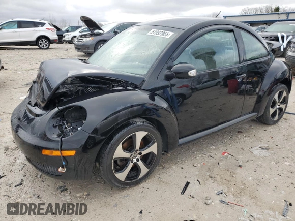 2009 Volkswagen New Beetle Coupe S with VIN 3VWPW31C09M506426, listed as a Copart auction lot 51092065 with 163,674 mi miles and Clean Title. Bid and sale history available at carsss.com. Image 1.