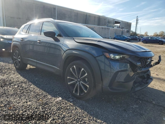 2023 Mazda CX-50 S Premium Plus with VIN 7MMVABEM8PN129773, listed as a Copart auction lot 82489824 with 31,567 mi miles and Salvage Title. Bid and sale history available at DreamBid. Image 4.