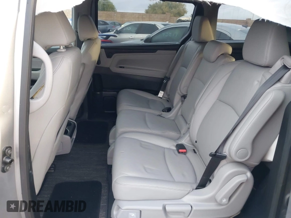 2022 Honda Odyssey EX-L with VIN 5FNRL6H77NB041754, listed as a IAAI auction lot 41791425 with 15,306 mi miles and . Bid and sale history available at DreamBid. Image 8.