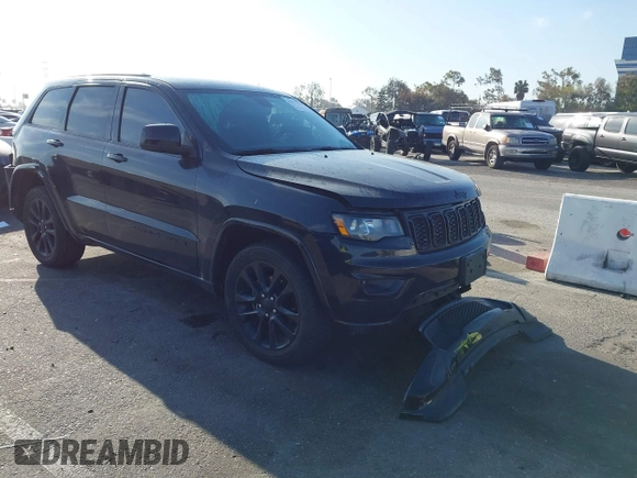 2018 Jeep Grand Cherokee Altitude with VIN 1C4RJEAG2JC430688, listed as a IAAI auction lot 41851808 with 82,959 mi miles. Bid and sale history available at carsss.com. Image 1.