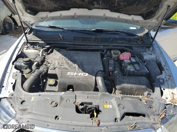 2014 Ford Taurus SHO with VIN 1FAHP2KT4EG128618, listed as a Copart auction lot 75260324 with 0 mi miles and Salvage Title. Bid and sale history available at carsss.com. Image 12.