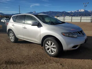 2014 Nissan Murano LE with VIN JN8AZ1MWXEW527471, listed as a Copart auction lot 87227804 with 141,803 mi miles and Salvage Title. Bid and sale history available at carsss.com. Image 4.