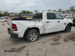 2024 Ram 1500 Classic Warlock with VIN 1C6RR7LG1RS157592, listed as a Copart auction lot 53907815 with 27,175 mi miles and Salvage Title. Bid and sale history available at carsss.com. Image 3.