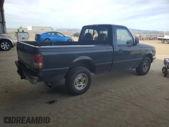 1995 Ford Ranger with VIN 1FTCR10U9SPA34993, listed as a Copart auction lot 46955865 with 172,648 mi miles and Clean Title. Bid and sale history available at carsss.com. Image 3.