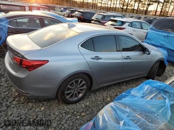 2020 Acura TLX with VIN 19UUB1F39LA007645, listed as a Copart auction lot 73798093 with 41,324 mi miles. Bid and sale history available at carsss.com. Image 3.