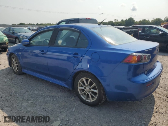 2016 Mitsubishi Lancer SE with VIN JA32V2FW4GU008041, listed as a Copart auction lot 71416584 with 93,347 mi miles and Salvage Title. Bid and sale history available at carsss.com. Image 2.
