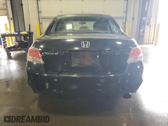 2010 Honda Accord EX with VIN 1HGCP2F75AA072186, listed as a Copart auction lot 59707095 with 165,835 mi miles and Salvage title. Bid and sale history available at DreamBid. Image 6.
