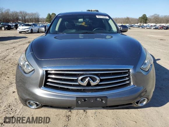 2016 Infiniti QX70 z VIN JN8CS1MUXGM671452, wystawiony jako Copart lot #43776495 z przebiegiem 192 412 mil mil oraz Szkoda całkowita • Salvage title. Historia ofert i sprzedaży dostępna na DreamBid. Obrazek 5.