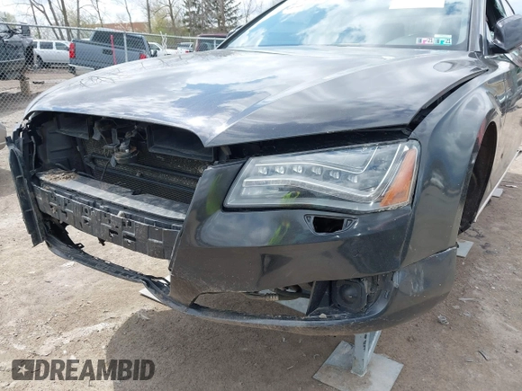 2011 Audi A8 with VIN WAUAVAFD7BN023512, listed as a IAAI auction lot 42083983 with Not provided miles and . Bid and sale history available at DreamBid. Image 6.