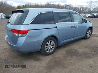 2014 Honda Odyssey EX with VIN 5FNRL5H46EB016800, listed as a IAAI auction lot 42048768 with 144,677 mi miles and . Bid and sale history available at carsss.com. Image 4.