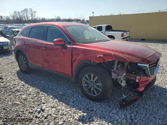 2022 Mazda CX-9 Touring with VIN JM3TCBCY7N0624510, listed as a Copart auction lot 48729975 with 72,712 mi miles and Salvage Title. Bid and sale history available at carsss.com. Image 4.