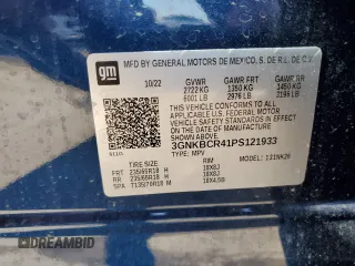 2023 Chevrolet Blazer LT z VIN 3GNKBCR41PS121933, wystawiony jako Copart lot #48974535 z przebiegiem 36 292 mil mil oraz Nie do naprawy • Non repairable. Historia ofert i sprzedaży dostępna na DreamBid. Obrazek 13.