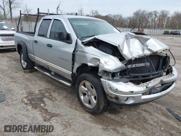2004 Dodge 1500 SLT with VIN 1D7HU18D14J216675, listed as a IAAI auction lot 41967225 with 237,692 mi miles. Bid and sale history available at carsss.com. Image 1.