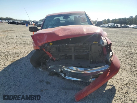2021 Ram 1500 Classic SLT with VIN 1C6RR6LG6MS539488, listed as a Copart auction lot 76722184 with 65,095 mi miles and Salvage Title. Bid and sale history available at carsss.com. Image 5.