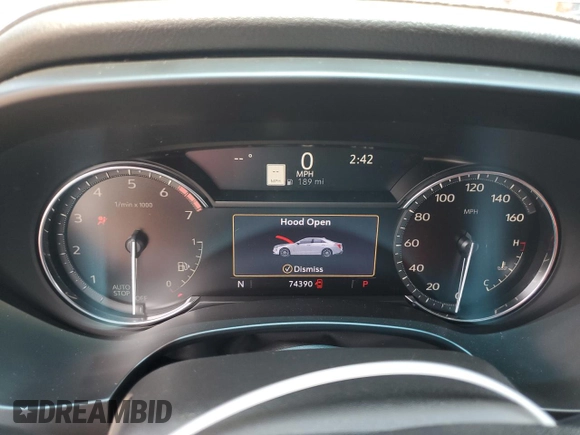 2021 Cadillac CT4 Luxury z VIN 1G6DJ5RKXM0125242, wystawiony jako Copart lot #54506465 z przebiegiem 74 390 mil mil oraz Szkody całkowita. Historia ofert i sprzedaży dostępna na DreamBid. Obrazek 9.