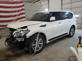 2017 Infiniti QX80 with VIN JN8AZ2NE6H9158431, listed as a Copart auction lot 68041073 with 153,310 mi miles. Bid and sale history available at carsss.com. Image 1.