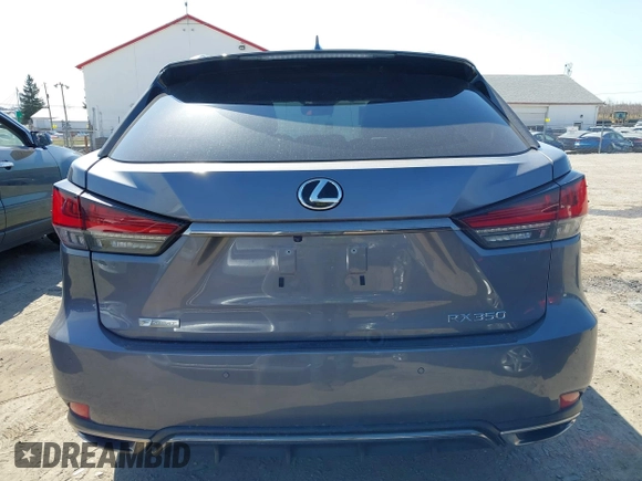 2022 Lexus RX with VIN 2T2YZMDA2NC366635, listed as a IAAI auction lot 41782105 with 30,504 mi miles. Bid and sale history available at carsss.com. Image 16.