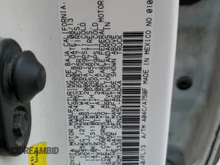 2013 Toyota Tacoma with VIN 3TMLU4ENXDM133381, listed as a Copart auction lot 54183285 with 178,708 mi miles and Salvage Title. Bid and sale history available at DreamBid. Image 12.