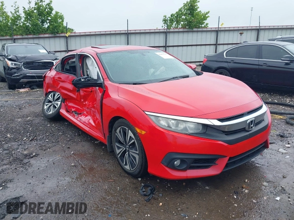 2016 Honda Civic EX-L with VIN 2HGFC1F7XGH656001, listed as a IAAI auction lot 42412343 with 227,271 mi miles and . Bid and sale history available at DreamBid. Image 1.