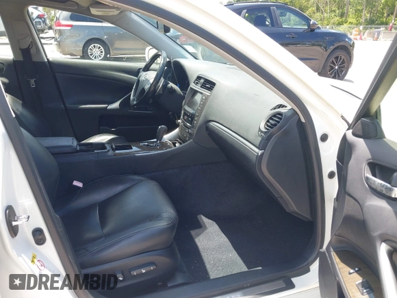 2012 Lexus IS 250 with VIN JTHCF5C25C5057872, listed as a IAAI auction lot 42591321 with 148,672 mi miles and . Bid and sale history available at DreamBid. Image 5.