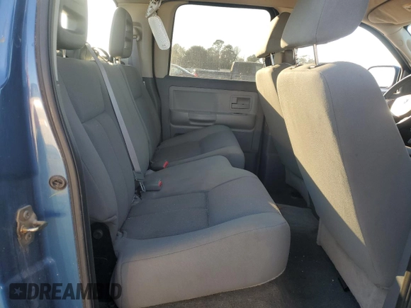 2006 Dodge Dakota SLT with VIN 1D7HW48NX6S503384, listed as a Copart auction lot 46328955 with 89,505 mi miles and Salvage Title. Bid and sale history available at carsss.com. Image 10.