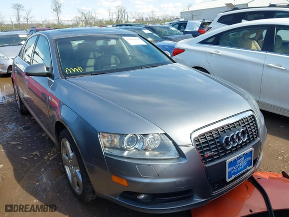 2008 Audi A6 with VIN WAUDH74F68N095399, listed as a IAAI auction lot 42018228 with 212,570 mi miles. Bid and sale history available at carsss.com. Image 1.