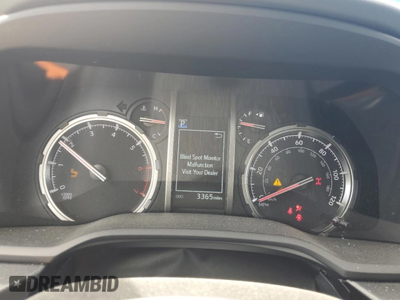 2024 Toyota 4Runner TRD Off Road with VIN JTERU5JR2R6292519, listed as a Copart auction lot 50622265 with 3,365 mi miles and Salvage title. Bid and sale history available at DreamBid. Image 9.