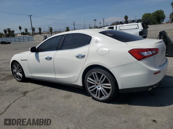 2017 Maserati Ghibli with VIN ZAM57XSAXH1198619, listed as a Copart auction lot 44997815 with 82,967 mi miles and Clean title. Bid and sale history available at DreamBid. Image 2.