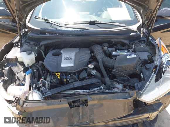 2016 Hyundai Veloster Turbo with VIN KMHTC6AE5GU281597, listed as a IAAI auction lot 42006038 with 77,642 mi miles. Bid and sale history available at carsss.com. Image 10.