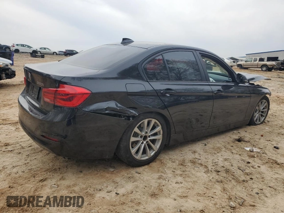 2018 BMW 3 Series 320i with VIN WBA8A9C58JAH14952, listed as a Copart auction lot 48562215 with 96,152 mi miles and Salvage Title. Bid and sale history available at carsss.com. Image 3.