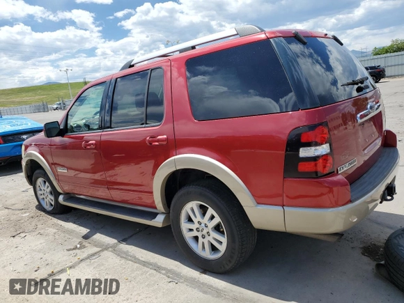 2007 Ford Explorer Eddie Bauer with VIN 1FMEU74E87UA85130, listed as a Copart auction lot 56051964 with 164,519 mi miles and Salvage title. Bid and sale history available at DreamBid. Image 2.