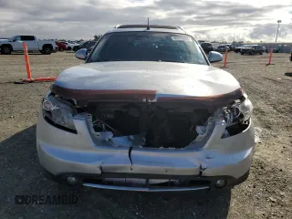 2007 Infiniti FX35 with VIN JNRAS08W37X206213, listed as a Copart auction lot 80970684 with 60,942 mi miles and Salvage Title. Bid and sale history available at carsss.com. Image 5.