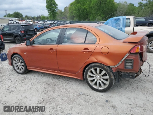 2009 Mitsubishi Lancer GTS with VIN JA3AU86WX9U027939, listed as a Copart auction lot 53817935 with 182,322 mi miles and Clean Title. Bid and sale history available at DreamBid. Image 2.