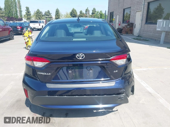2020 Toyota Corolla LE with VIN 5YFEPRAE5LP145142, listed as a IAAI auction lot 42153289 with 35,010 mi miles and . Bid and sale history available at DreamBid. Image 17.