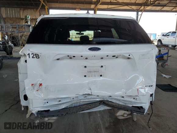 2021 Ford Explorer with VIN 1FMSK8BB0MGC06301, listed as a Copart auction lot 82760294 with 40,381 mi miles and Salvage Title. Bid and sale history available at carsss.com. Image 6.