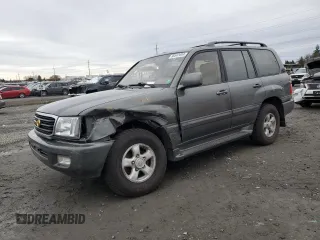 2000 Toyota Land Cruiser with VIN JT3HT05J5Y0114569, listed as a Copart auction lot 86542484 with 256,816 mi miles and Salvage Title. Bid and sale history available at carsss.com. Image 1.