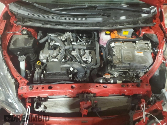 2016 Toyota Prius One z VIN JTDKDTB34G1128428, wystawiony jako Copart lot #52562665 z przebiegiem 56 434 mil mil oraz Szkoda całkowita • Salvage title. Historia ofert i sprzedaży dostępna na DreamBid. Obrazek 12.