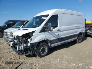 2024 Ford Transit Cargo with VIN 1FTBR1C82RKA03876, listed as a Copart auction lot 84399854 with 8,073 mi miles and Salvage Title. Bid and sale history available at DreamBid. Image 1.