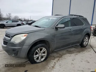 2012 Chevrolet Equinox 1LT z VIN 2GNALDEK6C6327714, wystawiony jako Copart lot #43140245 z przebiegiem 135 128 mil mil oraz Szkoda całkowita • Salvage title. Historia ofert i sprzedaży dostępna na DreamBid. Obrazek 1.